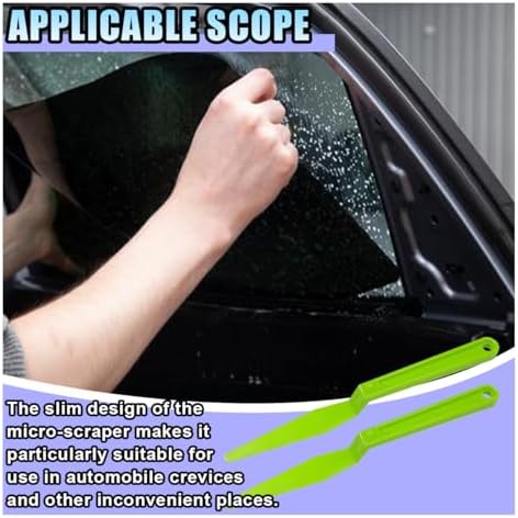 2PCS Car Window Tint Tools, Flexible Vinyl Wrap Squeegee - Image 4