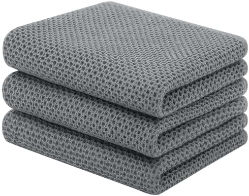 Homaxy 100% Cotton Waffle Weave Kitchen Towels by Homaxy