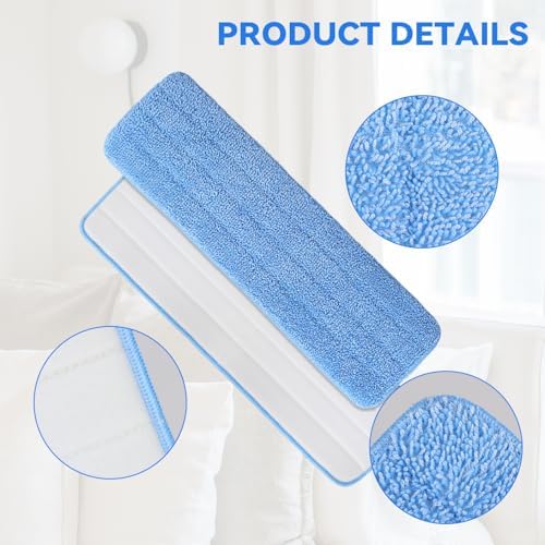 Microfiber Mop Pad for Rubbermaid Commercial 20 Inch Mop Head - Image 2