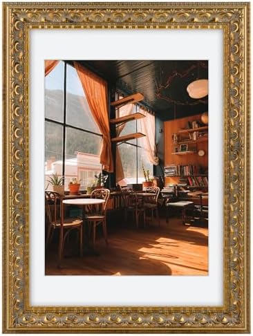 Golden State Art, 10X14 Ornate Finish Photo Frame by GoldenStateArt