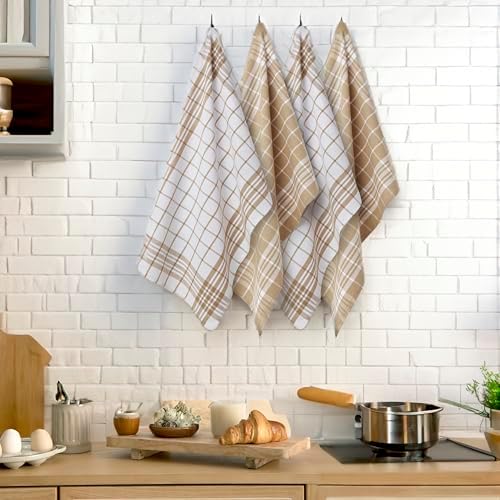 Encasa XO Kitchen Towels, Dish Cloths, Tea Towels 28"x18" - Image 6