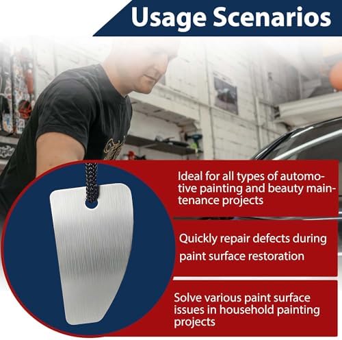 Shark Blade Carbide Scraper for Car Paint Denibbing & Paint Run Removal - Image 7