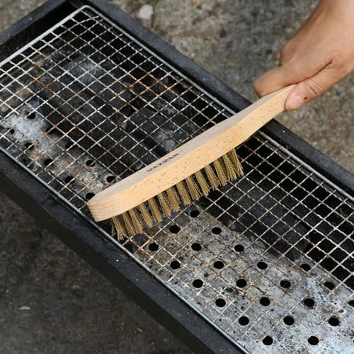 MAXMAN Brass Brush Set, Heavy Duty Rust/Paint Remover - Image 6