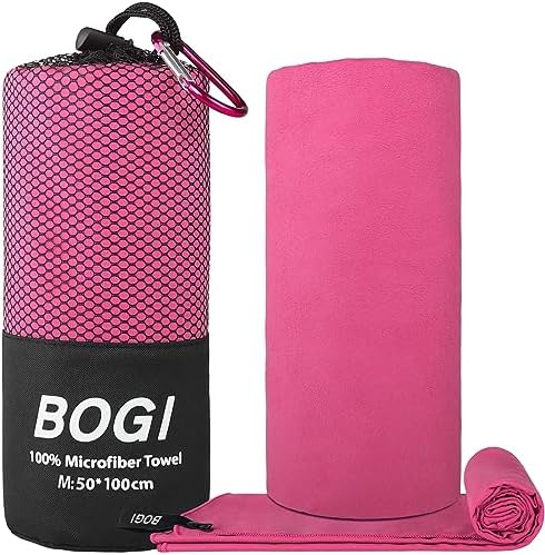 BOGI Microfiber Travel Sports Towel-Quick Dry Towel, Soft Lightweight - Image 2
