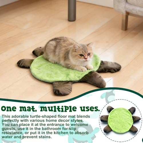 22 inch Floor Turtle, Floor Turtle Foot Mop, - Image 7