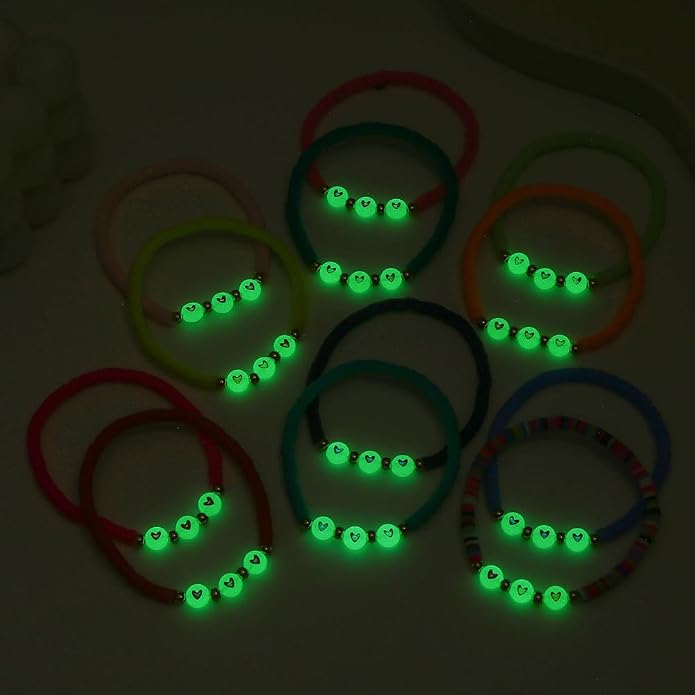 Heishi Surfer Clay Bead Bracelets Set - Image 5