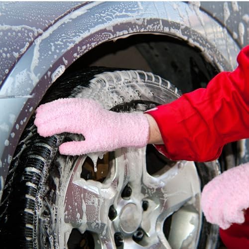 Patelai 3 Pairs Microfiber Dusting Gloves - Image 5