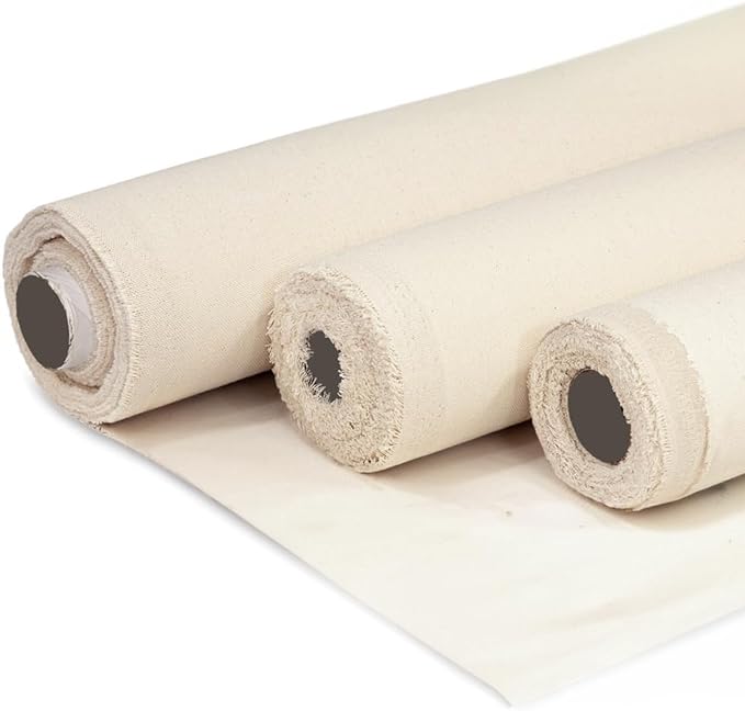 Barcelonetta | Canvas Fabric | Cotton Duck | Thick & Heavy | Natural 12oz | by Barcelonetta