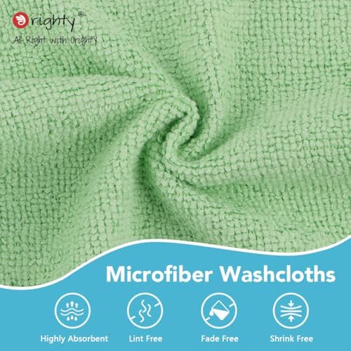 Orighty Microfiber Washcloths 800 Pack, Highly Absorbent and Soft Feel Face - Image 5