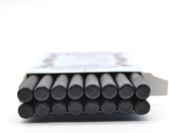 16pcs/Set Black Glue Gun Sealing Wax Stick for Documents Sealing Gift Decoration