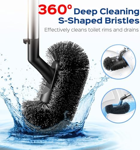 HAMITOR Toilet Plunger and Brush Set - Image 3