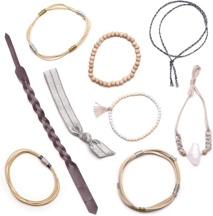Craft Crush — Bracelet Box: Neutrals — Makes 9 Amazing Bracelets — Crafting - Image 4