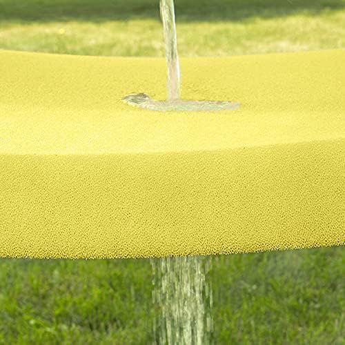 FoamRush 8" x 24" x 24" Water-Resistant Dry Fast Outdoor Upholstery Foam Sheet for Outdoor & Marine Furniture (Chair Cushion Foam for Patio Furniture, Boat Seat Cushion Replacement)
