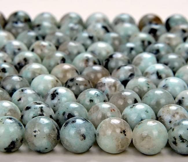 Zenkeeper 116 Pcs Kiwi Jasper Beads - Image 3