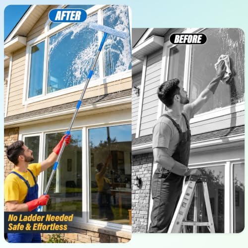 Window Cleaning Kit with Collapsible Bucket 4.2 Gallon - Image 6