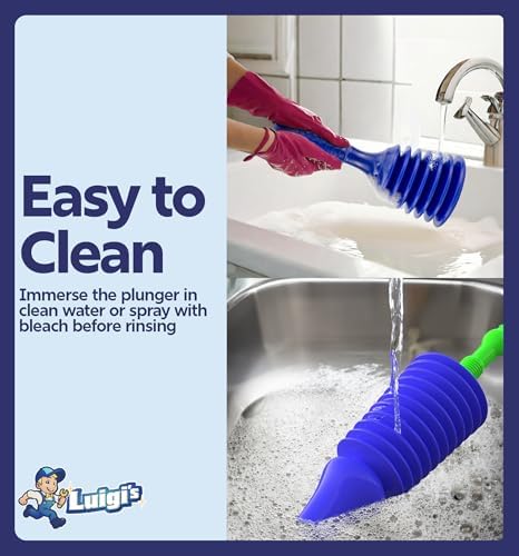 Luigi's Toilet & Sink Plunger Set - Image 5