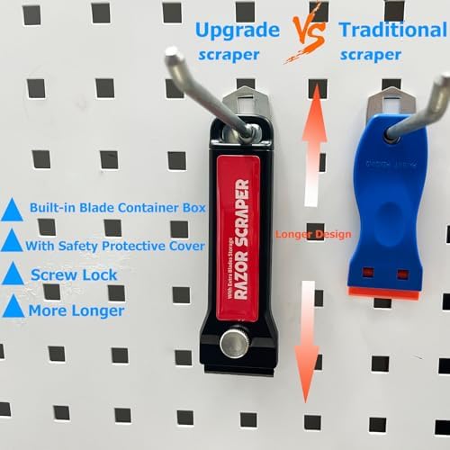 EHDIS 2PCS Plastic Razor Blade Scraper - Image 3