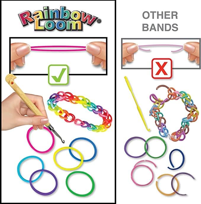Rainbow Loom MEGA Combo Set, Features 7000+ Colorful Rubber Bands, 2 - Image 10