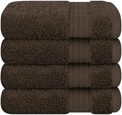 Cotton Paradise 100% Cotton Turkish Towel Set, Soft Absorbent Quick Dry by UNITEDHOMETEXTILE