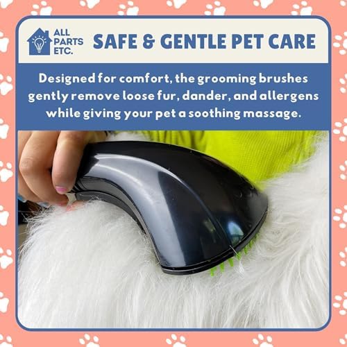 Vacuum Pet Brush Attachment Kit 5-Pack – Dog Grooming Tools - Image 6