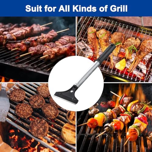 CELOX Grill Scraper, Heavy Duty Flat Top BBQ Grill Scraper - Image 2