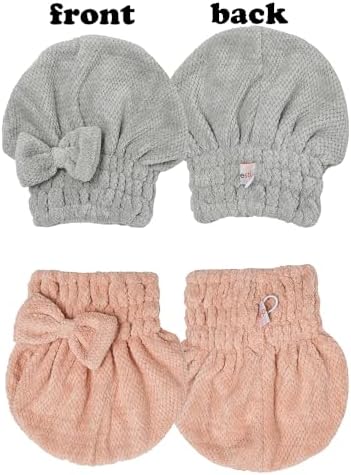 M-bestl Microfiber Hair Towel Wrap to Dry Short Hair Quickly - Image 3