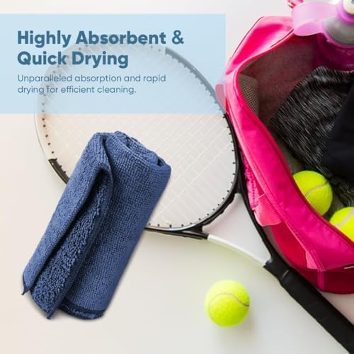 HOMEXCEL Wash Cloths, Quick Drying Face Towel - Image 4