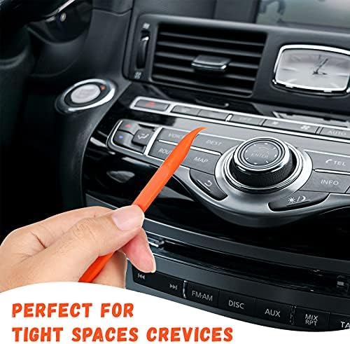 Minatee 18 Pcs Carbon Fiber Plastic Scrapers Cleaning Tool Non-scratch Plastic - Image 5