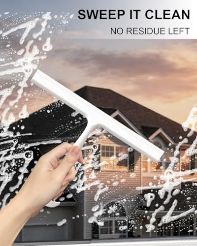 Shower Squeegee Glass Doors, All-Purpose Ergonomic Squeegee - Image 6