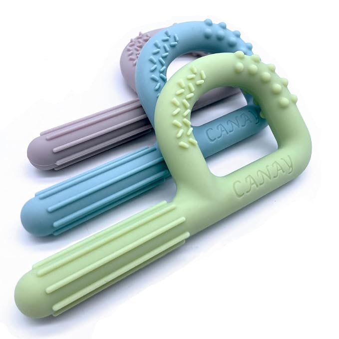 Hand-Held Sensory Chew Toys for Autistic Children, Chew Sticks fo Kids by CANAY
