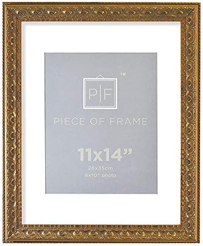 Golden State Art, 11x14 Ornate Finish Photo Frame, by GoldenStateArt