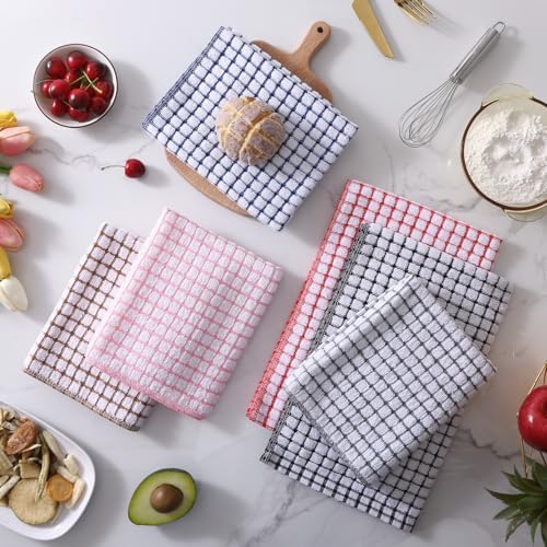 Mordimy Cotton 12 Pack Terry Kitchen Towels, 16 x 25 Inches - Image 2