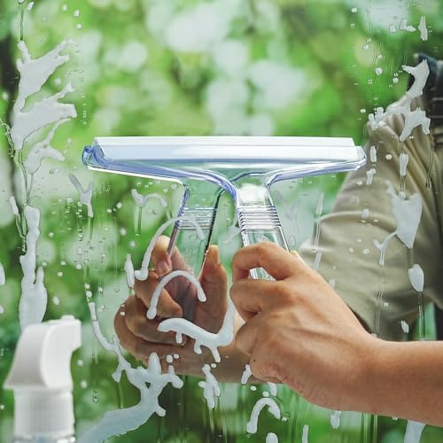 New Talent 2 PCS Shower Squeegee Transparent, - Image 5