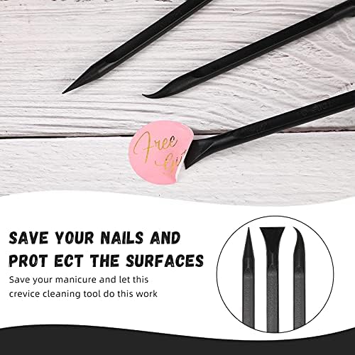 Minatee 18 Pcs Carbon Fiber Plastic Scrapers Cleaning Tool Non-scratch Plastic - Image 6