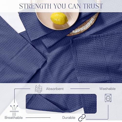 Waffle Weave Dish Towels 12 Pack, 16x26 Inches, Quick Dry Towels - Image 5