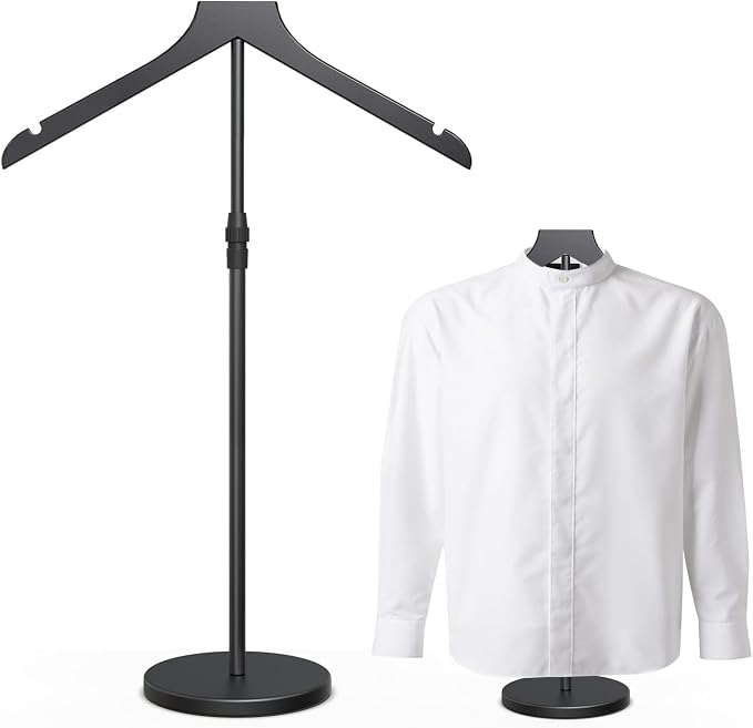 OLV Mannequin Torso, 18-34 Inch Adjustable Shirt Display Stand, Garment Display by OLV