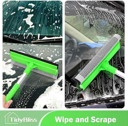 TidyBliss Window Squeegee for Home, 56” Car Windshield Glass Cleaner Tool - Image 5