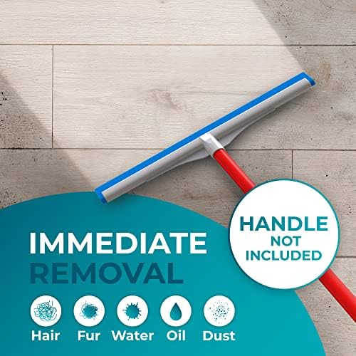 HeloMor 16 Inch Floor Squeegee Head 3 Pack, Foam Squeegee Broom - Image 5