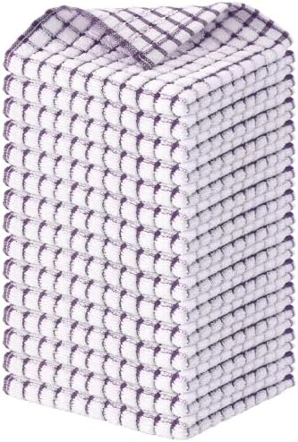 Kitinjoy Cotton 15 Pack Terry Kitchen Dish Cloths by Kitinjoy