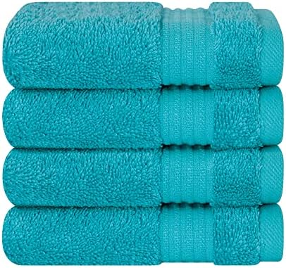Cotton Paradise 100% Cotton Turkish Towel Set, Soft Absorbent Quick Dry by UNITEDHOMETEXTILE