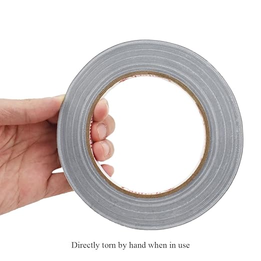 HAHIYO Silver 0.25Inch Wide Floral Tape, Waterproof Florist Tape Flower Wrap Adhesive Waterproof Decorative Tape for Bouquet Stem Wrapping Flower Arranging Craft, 2Rolls 200Feet/66Yard Total