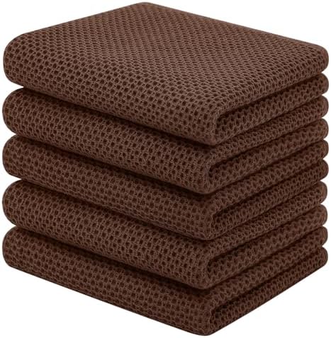 Homaxy 100% Cotton Waffle Weave Kitchen Towels by Homaxy