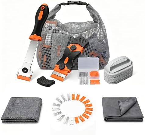 Glass Cooktop Cleaner Kit, 4-in-1 Scraper by CleanHomeHappyLife