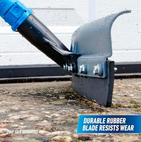 Unger Professional Lock-On 22 in. Curved AquaDozer Rubber Floor Squeegee - Image 2