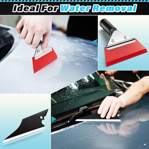 DIYSELF 18 Pcs Window Tint Kit, Vinyl Wrap Tool Kit, Water Blades Tool - Image 3