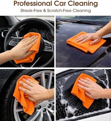 KitchLife Microfiber Cleaning Cloth Roll, 100 Pack - Image 6