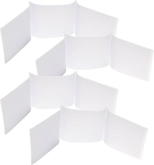 Frosted PVC Mahjong Card Sleeves - Waterproof Protectors for Mahjong Cards 2025, Soft Durable Cover fits 6.3x4.8 inch scorecard, Perfect for Mahjong Tile Set Gifts (Large-4)