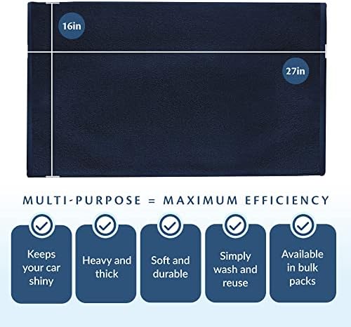 100% Cotton Chamois Cleaning Towels, 120 Pack - Image 6
