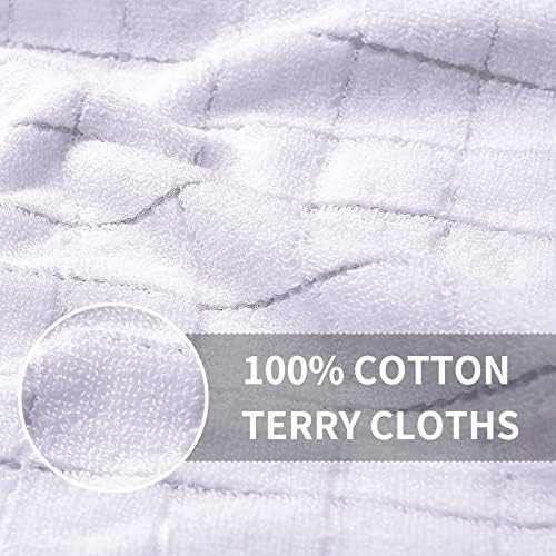 Homaxy 100% Cotton Terry Kitchen Towels, 5 Pack - Image 2