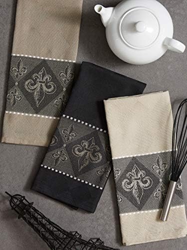 DII Cotton French Jacquard Dish Towels, Decorative Tea Towels - Image 5